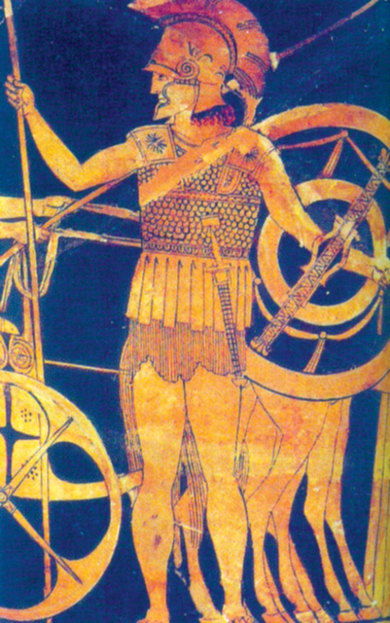 Солдат Древней Греции