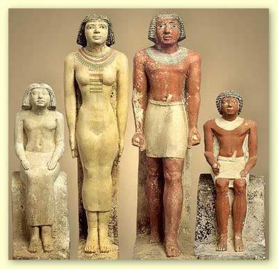 Семья египтян
