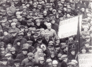 Митинг протеста в Одессе, в связи с 10-летием окупации Бессарабии. (Кадры кинохроники 1928 г.)