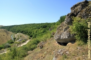 Толтры над долиной Раковца на окраине села Гординешть