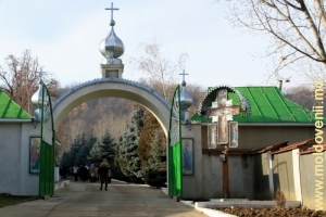 Poarta de la intrarea în Mănăstirea Japca
