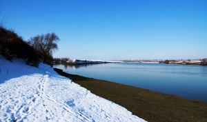 Панорама Днестра и устья Рэута