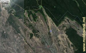 Истоки реки Когыльник на карте Google