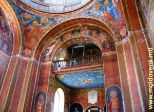 Pictură de interior a Bisericii Naşterii Maicii Domnului, Curchi anul 2006
