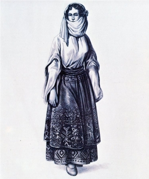 Costum popular orășenesc (sec. XIX)