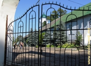 Porţile din spate ale Mănăstirii Japca (intrarea la izvoare)