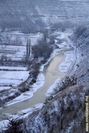 Orheiul vechi iarna, ianuarie 2012