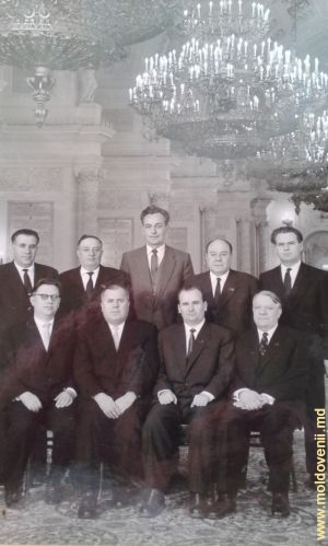 Un grup de particiăanţi la Plenul CC al PCUS , martie 1962
