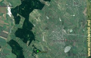 Село Каракушений Векь и его окрестности на карте Google