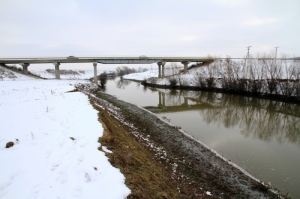 Мост через Рэут вблизи с. Устья, Дубэсарь