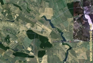 Lacul de acumulare Maramonovca pe harta Google