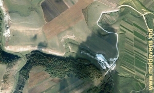 Река Богда на карте Google