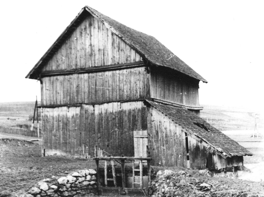 Moara de apa din lemn(sec. XIX), sat Chiurt