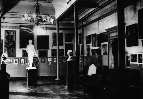 Выставка Общества в помещении Кишинёвской мэрии. 1933