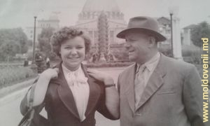 г. Москва,1955 г.,с дочерью Ниной