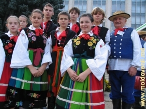 2005. Delegaţia poloneză, Festivalul Folcloric pentru Copii