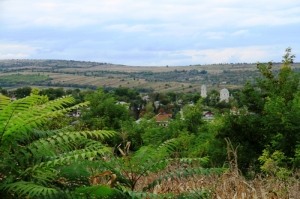 Partea centrală a satului Hirişeni